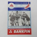 WP Rugby official programme - Norwich life WOP vs DS Security EP - 04 July 1992