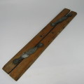 Vintage wooden parallel drawing instrument