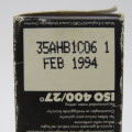 ILFORD HPS400-120 film - expired Feb 1994 - unused in box