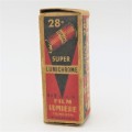 Lumichrome super 28 degree tropical film 4x6 - Expired May 1946 unused and unopened