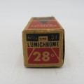 Lumichrome super 28 degree tropical film 4x6 - Expired May 1946 unused and unopened