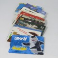 Lot of 27 Phonecards with animals, Coke, Cars, Trains, Sport, Adverts