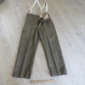 SADF 1961 battledress trousers with suspenders - Size 32