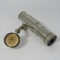 Vintage French foldable Universal microscope - unusual with instructions