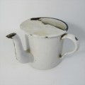 Vintage Enamel invalid drinking / feeding cup