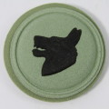 SANDF Dog Handler qualification embossed badge