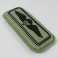 SANDF Paratrooper free fall wing embossed badge