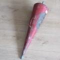 Antique Conical type fire extinguisher - some rust holes