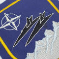 1970`s German Air Force 34 Jaboy fighter bomber squadron cloth patch