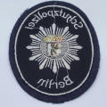 German Berlin city security police cloth patch