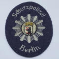 German Berlin city security Police cloth patch