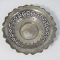 Vintage silver plated sweets bowl