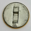 1956 Springbok Rugby tour Daan Retief tinnie badge