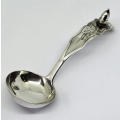 Antique Victorian hallmarked silver sugar spoon - Repaired - Weighs 16.6g
