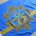 1988 South African Police 75 Years commemorative flag - 180 x 120cm
