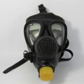 Vintage M15 Military gas mask with gas canister