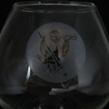 1970`s SA Womans Auxiliary Naval service (SWANS) cognac glass - rare