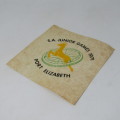 1971 SA Junior Games Port Elizabeth cloth badge