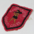 Vintage Congo Caves cloth badge