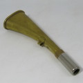 Vintage brass reed horn - working