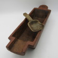 Antique Voortrekker era waboom botterbak / bowl for making butter - early to middle 1800`s