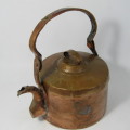 Small Antique copper kettle - Voortrekker kettle dates to early 1800`s