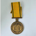 SA Prison service Bronze faithful service medal