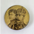 King George V and Queen Mary tinnie badge