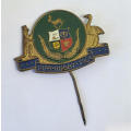 1964 Rugby commemorative pin badge - Springboks, Wallabies, Silver Ferns and Lions