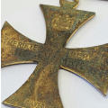 SA Prison service cross for Merit in silver issued to 1570 D Manual