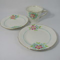 Vintage Adderley porcelain trio