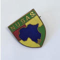 National Union of South African students - Vintage enameled pin brooch