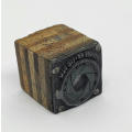 Member of SA Institute of photographers metal stamp pouch