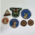 Lot of 7 Voortrekkers patches - Vintage