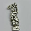 Vintage silver figurine charm for bracelet - weighs 4.1g