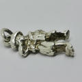 Vintage silver figurine charm for bracelet - weighs 3.6g