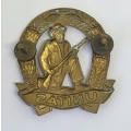 SADF brass Unitas commandos cap badge