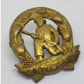 SADF brass Unitas commandos cap badge