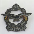WW2 SA Air Force cap badge