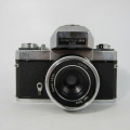 Vintage Zeizz Ikon Icarex 35 CS 35mm camera with Tessar 2,8/50mm clean lens - shutter working