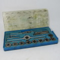 Vintage Raco 21 pieces tap and die set - some pieces missing