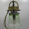 Antique lamp converted to electric - working