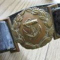 SA Navy sword belt & buckle - post 1961 - 106cm