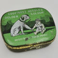 Pair of Vintage gramophone needle tins - some contents