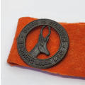 WW2 SA Army collar badge with red cloth