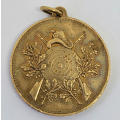 1892 Neuchantel swiss shooting medallion