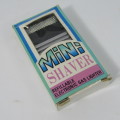 Vintage mini shaver electronic gas lighter in box - not working