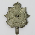 British The Border Regiment cap badge with slide
