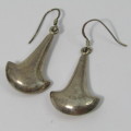 Pair of Sterling Silver earrings - weighs 4,0 grams