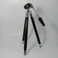 Vintage Hifra camera tripod in leather pouch